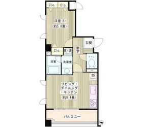 ソシア千歳烏山の物件間取画像